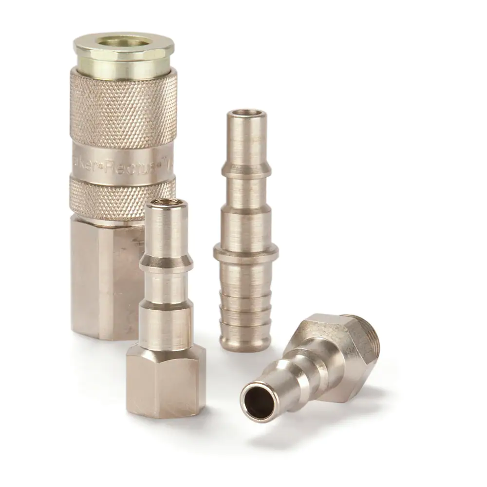 派克84系列快換接頭，符合ISO 6150 C標準結構