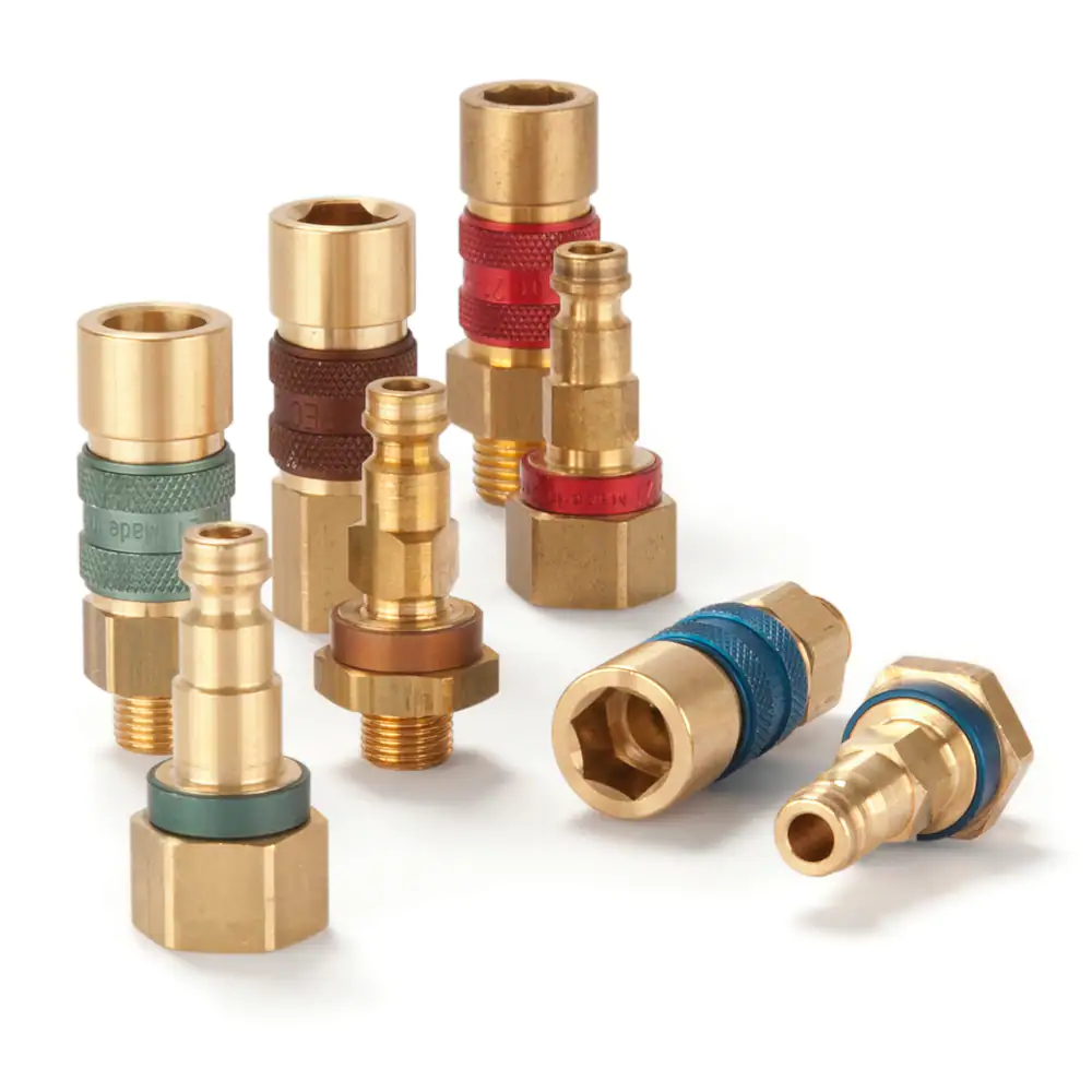 派克21系列，帶標識系統快換接頭