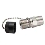 派克1141系列快換陰接頭 - 高壓型快換，不銹鋼材料，螺紋連接形式，用于海工應用，承壓可達10,000 psi